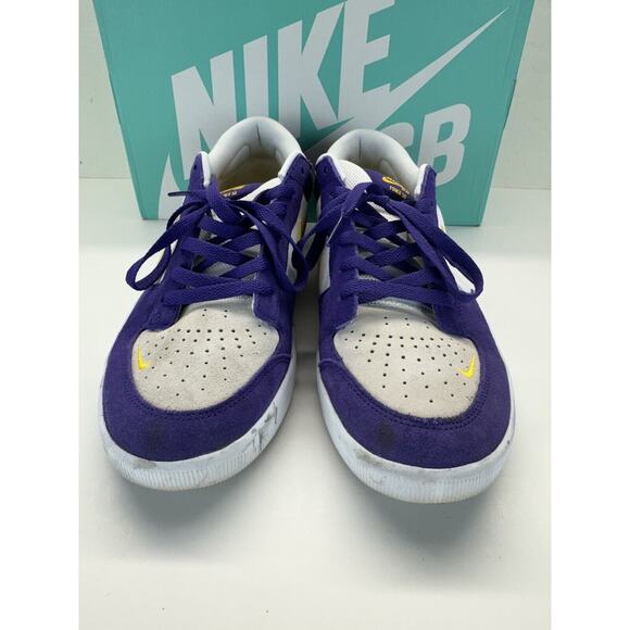 Nike SB Force 58‎ Skate Shoes, Court Purple/White/White/Amarillo DV5477-500 main image 5